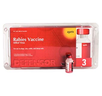 VANGUARD® RABIES 3 YEAR 50 X 1 DOSE