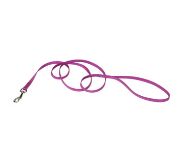 00304 SINGLE-PLY DOG LEASH NYLON 3/8 IN X 4 FT ORCHID