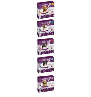 VECTRA® 3D CONTROL SPOT-ON SOLUTION 56-95 LB PET PURPLE 36 DS 1/PKG