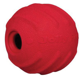 JOLLY PETS® JOLLY TUFF TOSSER RED RUBBER 3 IN