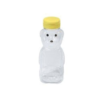 BEAR BOTTLE CASE WITH LID 12 OZ 12/PKG