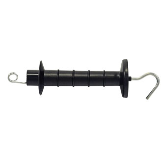 SPRING ECONOMY GATE HANDLE POLYETHYLENE BLACK
