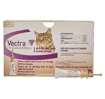 VECTRA® FOR CATS AND KITTENS UNDER 9 LB 36 DOSES
