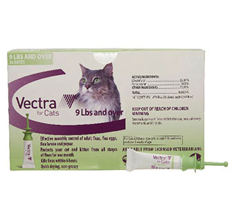 VECTRA® FOR CATS AND KITTENS OVER 9 LB 36 DOSE HOSPITAL PACK