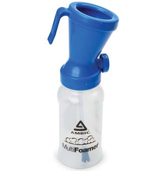 AMBIC® MULTIFOAMER™ TEAT DIP CUP FOAM BLUE