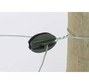 HEAVY-DUTY CORNER KNOB INSULATOR HDPE 10/PKG