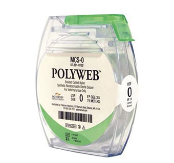 PIVETAL® POLYWEB™ SUTURE CASSETTES 0 - 75 M