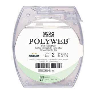PIVETAL® POLYWEB™ SUTURE CASSETTES 2 - 50 M