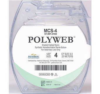 PIVETAL® POLYWEB™ SUTURE CASSETTES 4 - 25 M