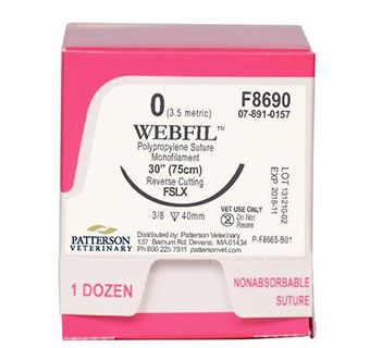 PIVETAL® WEBFIL™ SUTURES F8690 30 IN (FSLX) 12/BOX