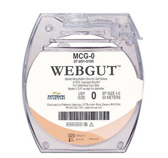 PIVETAL® WEBGUT™ SUTURES 0 - 50 M