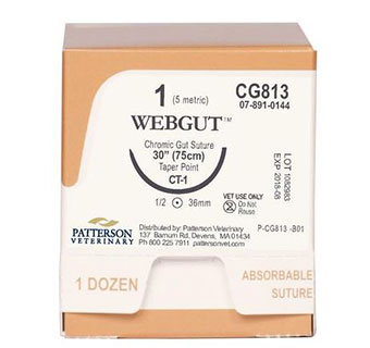 PIVETAL® WEBGUT™ SUTURES CG813 30 IN (CT-1) 12/BOX