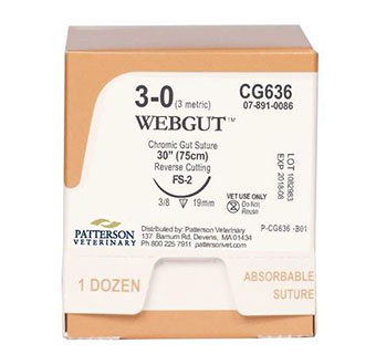 PIVETAL® WEBGUT™ SUTURES CG636 30 IN (FS-2) 12/BOX