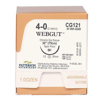 PIVETAL® WEBGUT™ SUTURES CG121 30 IN (SH) 12/BOX