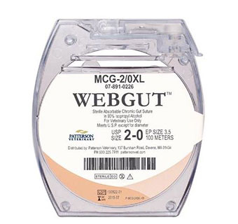 PIVETAL® WEBGUT™ SUTURES 2/0 - 100 M