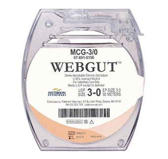 PIVETAL® WEBGUT™ SUTURES 3/0 - 50 M