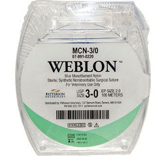 PIVETAL® WEBLON™ SUTURES 3/0 - 100 M