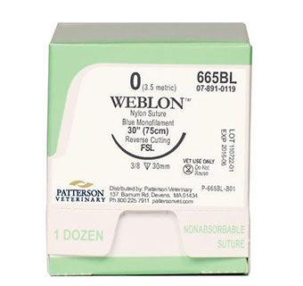 PIVETAL® WEBLON™ SUTURES 665BL 30 IN (FSL) 12/BOX