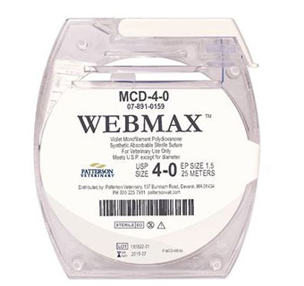 PIVETAL® WEBMAX™ SUTURES 4/0 - 25 M