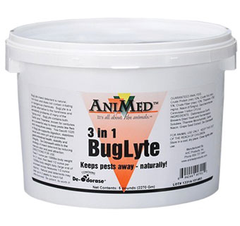 BUGLYTE FEED THROUGH PEST CONTROL GARLIC AND THIAMINE 5 LB
