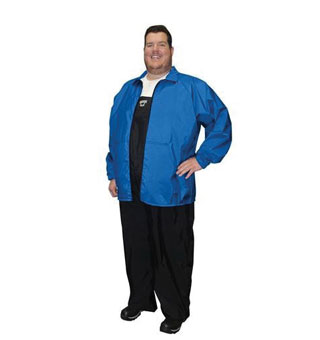 BKJ-FZ FULL-ZIP WATERPROOF JACKET BLACK L