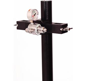 DUAL E-CYLINDER MANIFOLD WITH REGULATOR