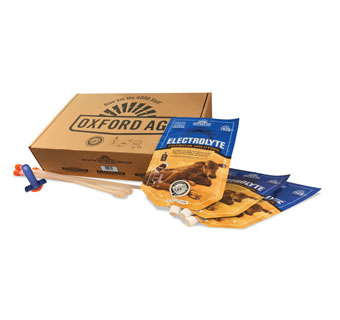 DAIRY TECH® OXFORD AG® ELECTROLYTE PREMIUM SOLUTION 100 G 12/PKG