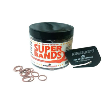 SUPER BAND JAR 100% NATURAL RUBBER RED/SORREL