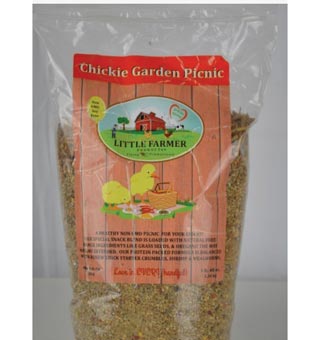 LITTLE FARMER CHICKIE GARDEN PICNIC TREAT 24.2% PROTEIN 3 LB
