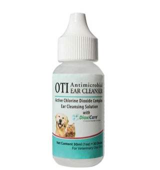 OTI ANTI-MICROBIAL EAR CLEANSER 30 ML SQUEEZE BOTTLE MILD BLEACH-LIKE