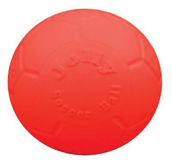 JOLLY PETS® JOLLYFLEX SOCCER BALL 6 IN ORANGE