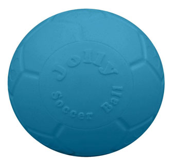 JOLLY PETS® JOLLYFLEX SOCCER BALL 6 IN OCEAN BLUE