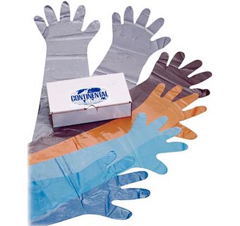 OB SHOULDER GLOVE 1.25MIL 34 IN 100/PKG
