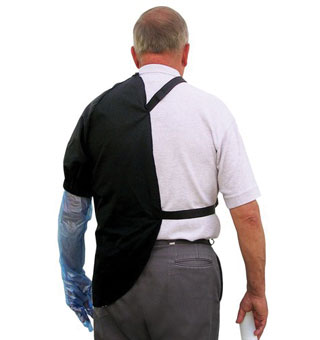 BKSG WATERPROOF RIGHT SIDE SHOULDER GUARD BLACK REGULAR