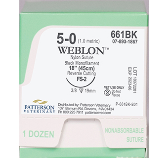 PIVETAL® WEBLON™ SUTURES 661BK 18 IN (FS-2)