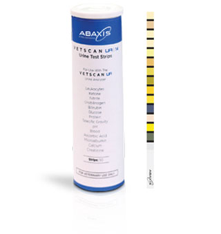 ABAXIS VETSCAN UA14 STRIPS 25 STRIPS/PKG