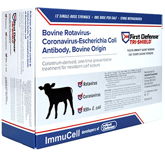 FIRST DEFENSE® TRI-SHIELD™ 12 SINGLE DOSE SYRINGES/BOX