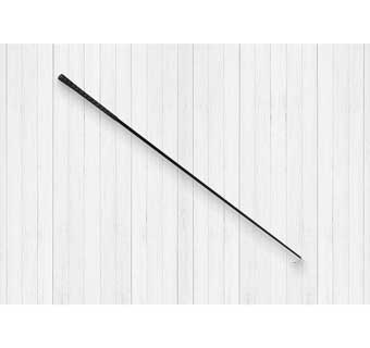 SM54R SHOW STICK WITH SHOWMAN TIP AND GOLF GRIP HANDLE 54 IN BLACK
