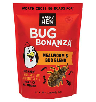HAPPY HEN™ BUG BONANZA™ MEALWORM & BUG BLEND 30 OZ