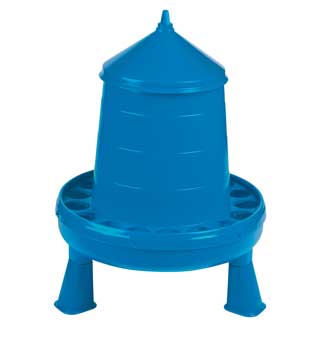 DOUBLE-TUF® POULTRY FEEDER WITH LEGS 8.5 LB 14-3/4 IN L X 11-1/2 IN W