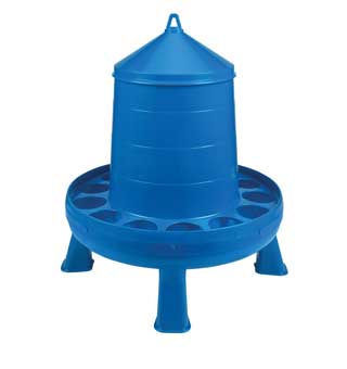 DOUBLE-TUF® POULTRY FEEDER WITH LEGS 26 LB 20 IN L X 17-1/2 IN W