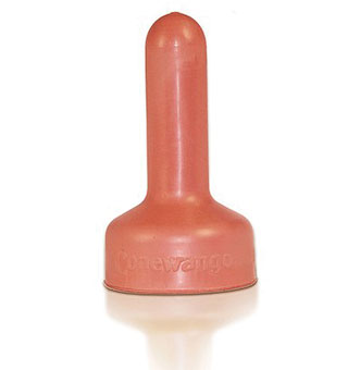 CALF NIPPLE SNAP-ON BLACK EACH CN-02