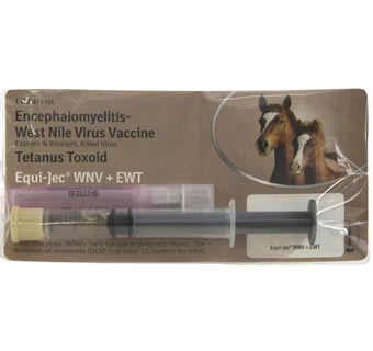 EQUI-JEC® WNV + EWT WEST NILE VACCINE 1 DOSE
