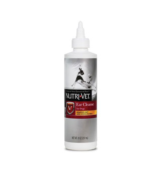 NUTRI-VET EAR CLEANSE 8 OZ BOTTLE