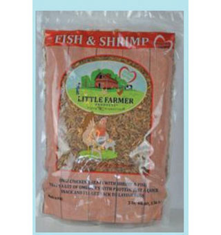 LITTLE FARMER FISH AND SHRIMP MIX 3 LB