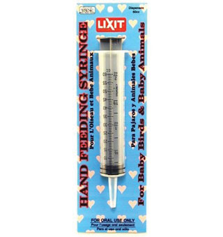 HAND FEEDING SYRINGE 60 ML