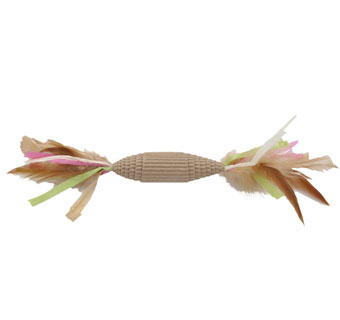 TURBO® CORRUGATED NATURAL CAT TOY CANDY 9 IN