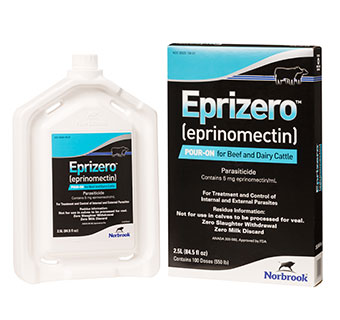 EPRIZERO® (EPRINOMECTIN) POUR-ON 2.5 LITER 1/PKG