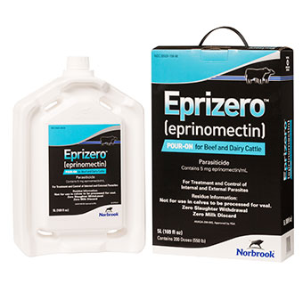 EPRIZERO® (EPRINOMECTIN) POUR-ON 5 LITER 1/PKG