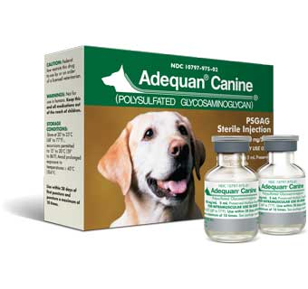 ADEQUAN® CANINE 100MG/ML 5 ML VIALS 2/PKG (RX)